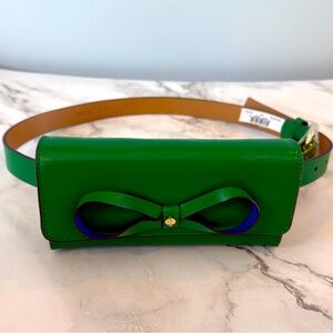 Kate Spade genuine leather adjustable belt bag. Perfect for the spring!